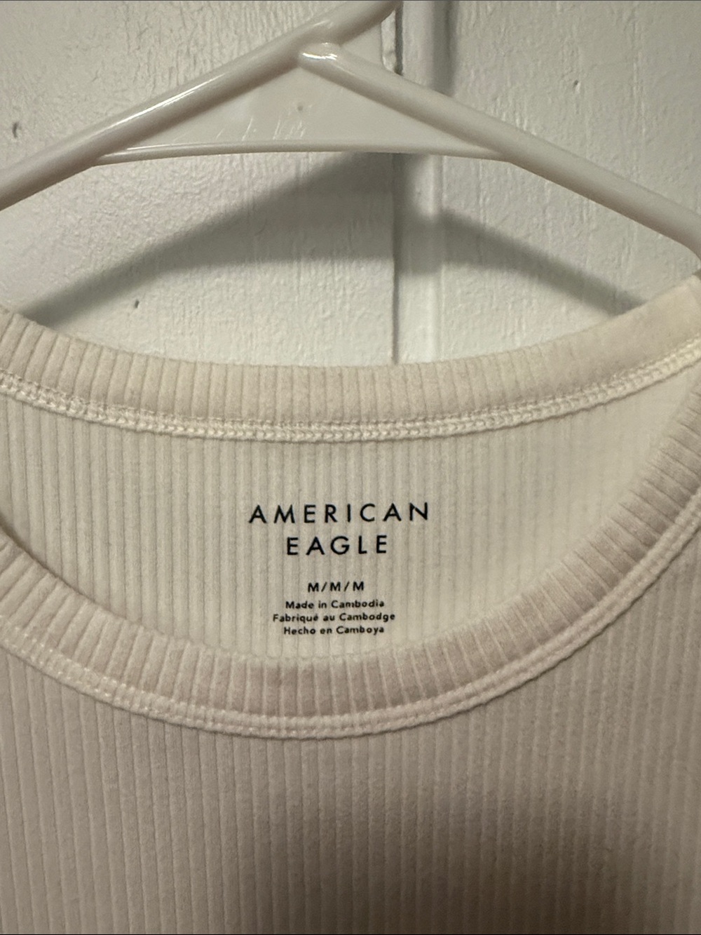 American Eagle Martini Glass Tee - Picture 2 of 3